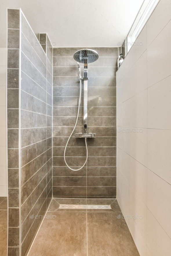 Shower box in modern bathroom Stock Photo by pro_creator PhotoDune